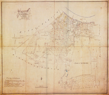 Corris map